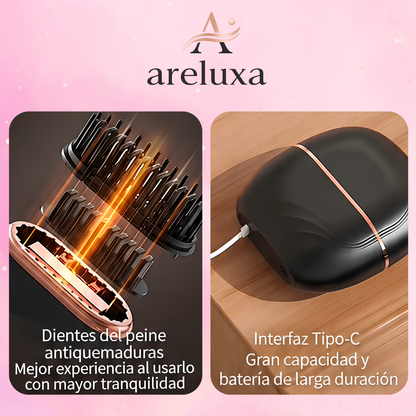 Mini Cepillo Alisador Portátil Recargable